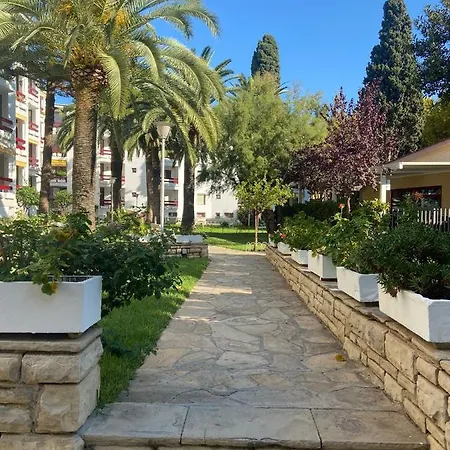Córcega Palm Beach - Piscina Y Jardín
